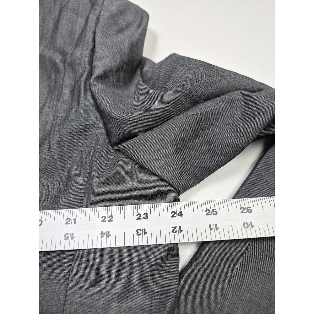 Emilio Ciro Suit Mens 48R Gray Wool Turbo 160 2 Piece 43x36W Zegna Formal NWT